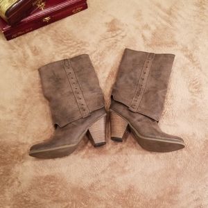 MIA womens heeled boots. Jeri boots